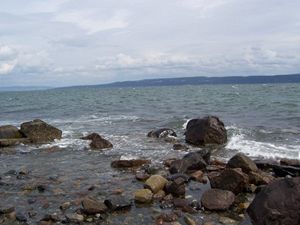 Norsko moře kameny