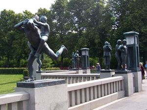 Vigeland otec se synem a ostatn