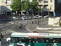 Křižovatka Davidka Square a Jaffa Road