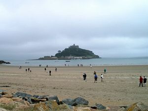 Anglie Mount Saint Michel