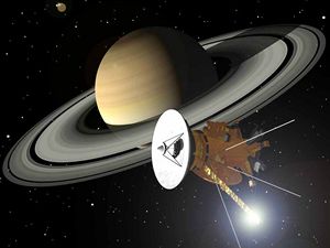 Cassini a Saturn