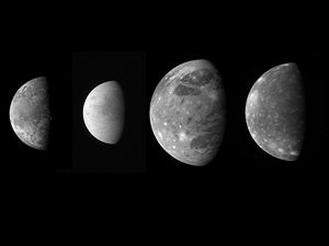 New Horizons - Galileovy měsíce