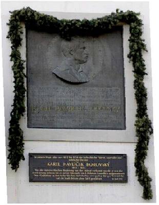 Kadlus - Brixen - pam�tn� deska K. H. B. 