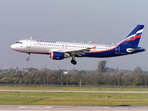 aeroflot airplane