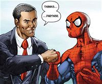 Obama Barack Spider-Man