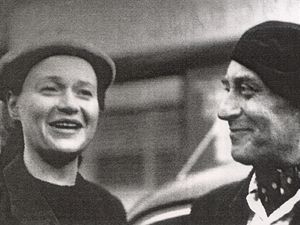 Libuška Řídelová a Oldřich Nový (1957)