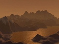 Jezera kapalných uhlovodík na Titanu - pedstava malíe