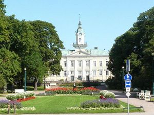 Finsko - star soudn budova
