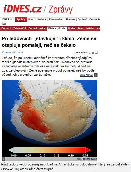 Antarktida v iDnesu