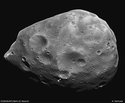 Phobos, m�s�c planety Mars