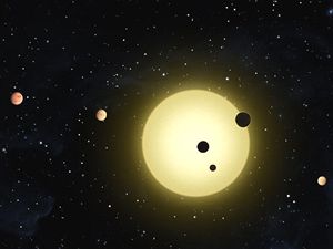 Tranzitujc exoplanety u hvzdy Kepler-11