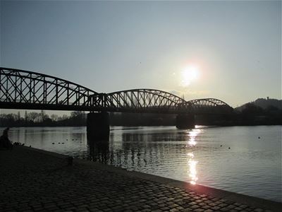 železniční most pod Vyšehradem 2