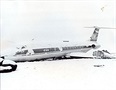 TU 134A po istání na IL 18 OK-NAA