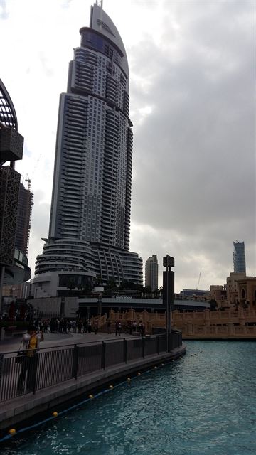hotel Adresse od paty mrakodrapu Burdž Chalífa