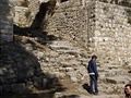 15 nedávno objevené schody ke Kaifáovu domu - pozor, stran klouou