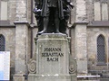 Leipzig, pomník J. S. Bacha