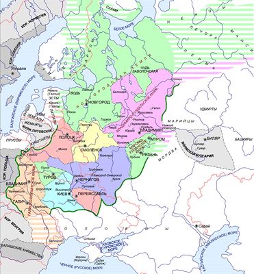 2. Kyjevská Rus, 1237