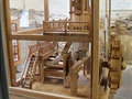 Funkní model mlýna v klátee v Teplé