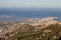 Cesta na Sicílii. Erice - vyhlídka na jihozápad z Erice