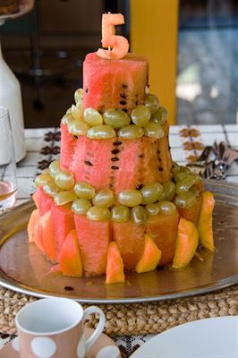 Melounov dort k ptm narozeninm