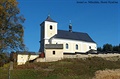 Kostel sv. Mikuláe, Horní Hynina. Svitavská pahorkatina, íjen 2017