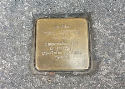 Stolpersteine - Kmen zmizelch. Z 2019