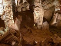 Krápníková jeskyn Aven d´Orgnac. Cesta do Francie, ervenec 2020
