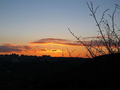 Za barrandovskm sdlitm zapadlo slunce