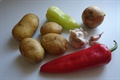 Recept na chuasovy brambory. Suroviny