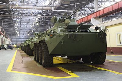 Vroba ruskch transportr BTR-82