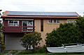 Domácí sluneční elektrárna 5kW, 30 solárních panelů. Austrálie, Blue Mountains