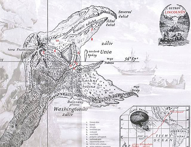 Tajuplný ostrov 1 Lincoln�v Neff Verne
