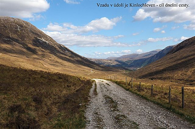 Cesta západní Skotskou vyso�inou. Duben 2019