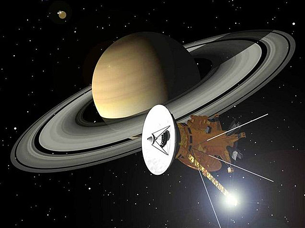 Cassini a Saturn