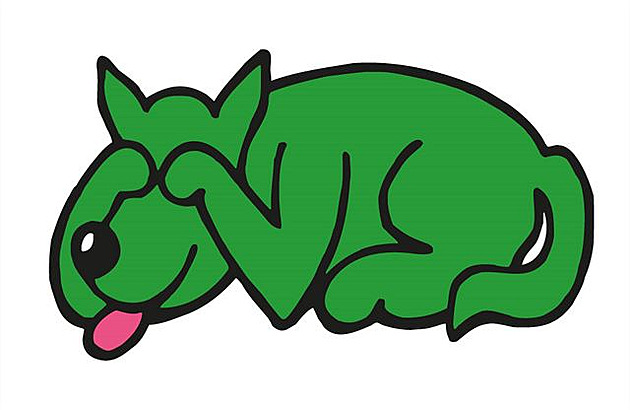 Logo Neviditelného psa.
