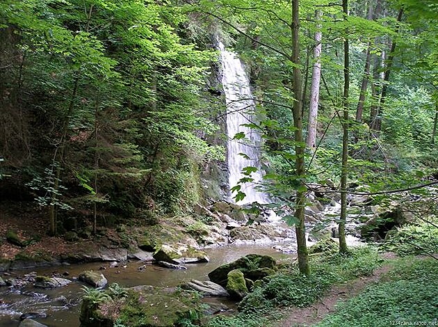 Vodopád v Tereziin údolí