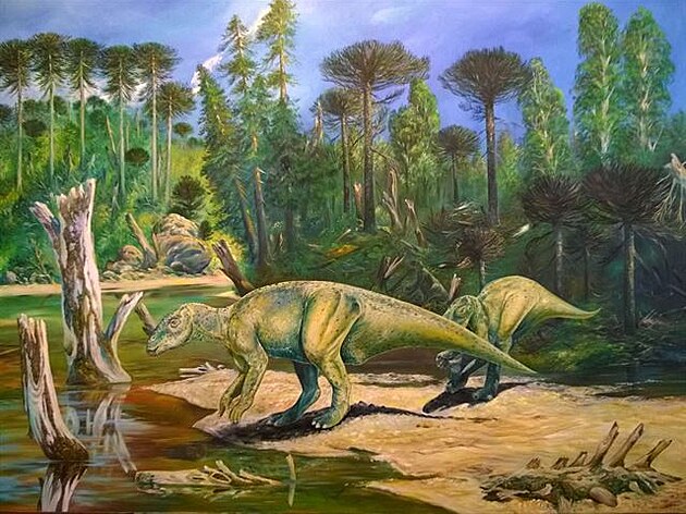 9 Arnot Hanák, Rekonstrukce prvního prokazateln eského dinosaura