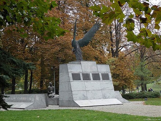 Památník obtem z Katyn