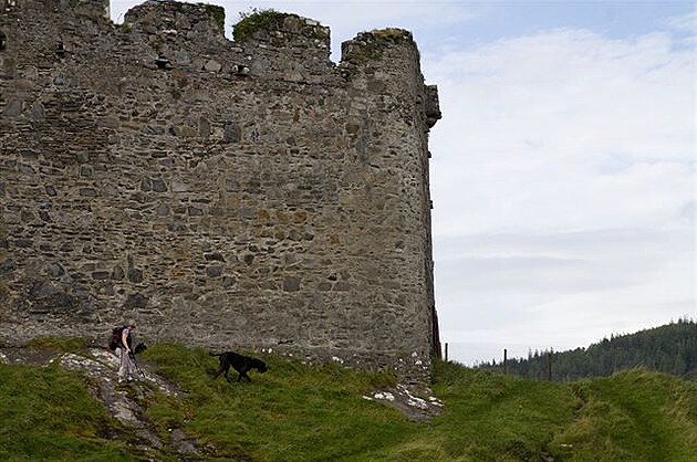 42 - Tioram Castle - Night przkumnií