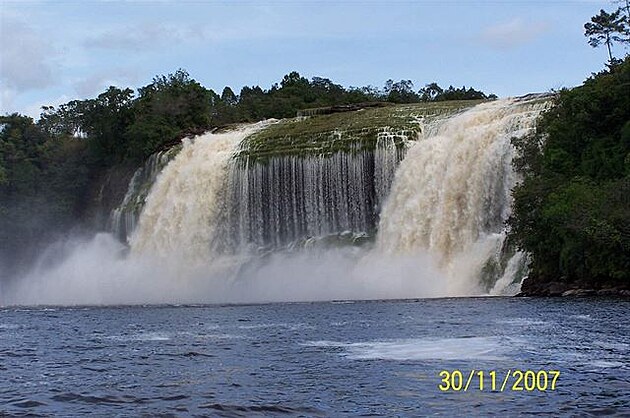 Venezuela - vodopády v Canaimá