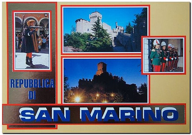 San Marino - suvenýry