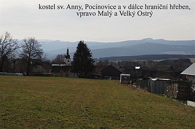 Kostel sv. Anny, Pocinovice. Poumaví.