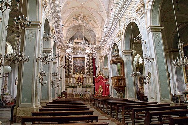 Palazzolo Acreide - Chiesa di San Paolo Apostolo. Sicílie, kvten 2018.