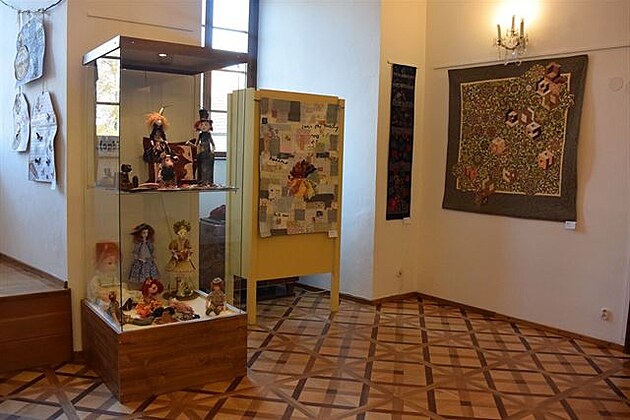 Patchworková výstava ve Vlaimi, íjen 2018