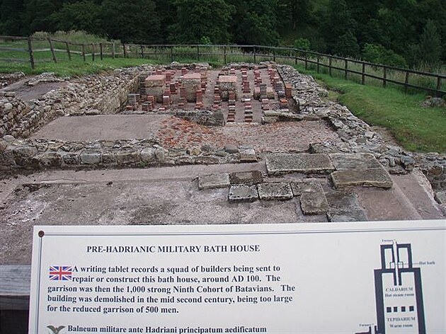 Vykopávky u Hadriánovy zdi