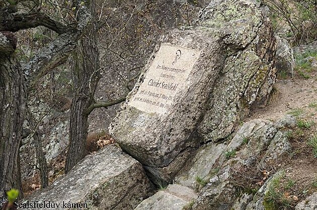 Sealsfieldv kámen. Národní park Podyjí, duben 2018