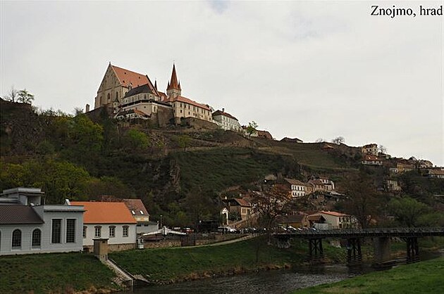 Znojmo, hrad. Národní park Podyjí, duben 2018