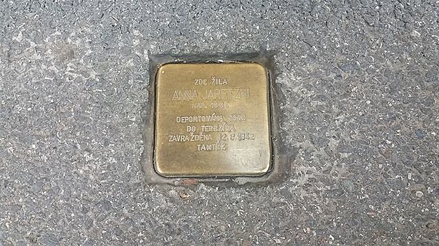 Stolpersteine - Kámen zmizelých. Záí 2019