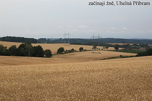 Zaínají n, Uhelná Píbram. Potulování kolem Doubravky, ervenec 2018