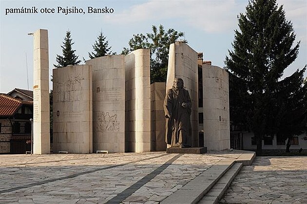 Památník otce Pajsiho, Bansko